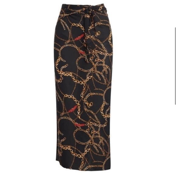 NEW Walter Baker Paradise Sarong color Ibiza Chain, OS - Picture 3 of 9